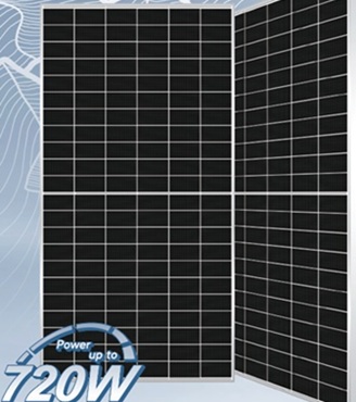 700W-720W HJT 210mm 132-cells Bifacial Half Cell Double-glass Mono Crystalline Solar Modules