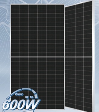 580W-600W HJT 144电池双面半电池双玻璃单晶太阳能组件